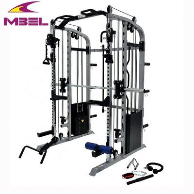 Metal gris/negro Fitness Gym Power Rack para entrenamiento de fuerza profesional