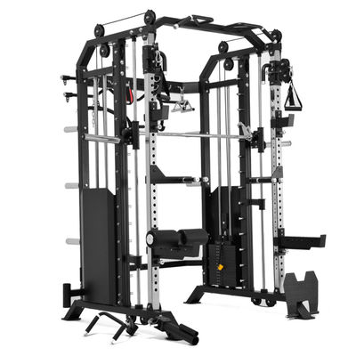 G7 G7W Equipo de ejercicios multifunción 3 en 1 Combo Power Rack con función de máquina Smith