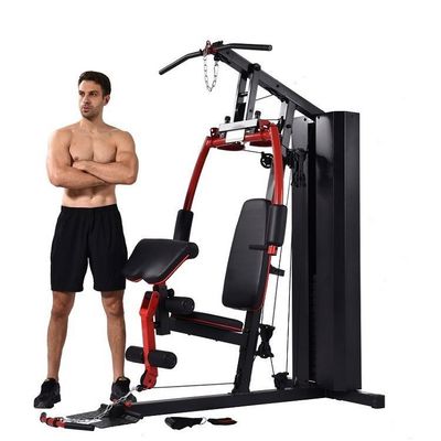 Combo Set Ofrecido Equipo Multi Fitness Equipo de gimnasio en casa en gris/negro por contacto