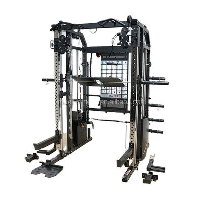 G7 G7W Equipo de ejercicios multifunción 3 en 1 Combo Power Rack con función de máquina Smith