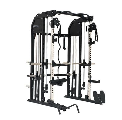 G7 G7W Equipo de ejercicios multifunción 3 en 1 Combo Power Rack con función de máquina Smith