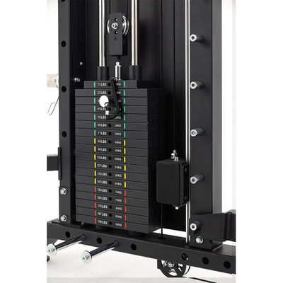Equipo de gimnasio de estilo moderno Smith máquina todo en una máquina con puerto de carga