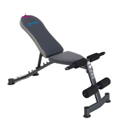 Equipo de gimnasio ajustable para ejercicios eficaces Gris/Negro