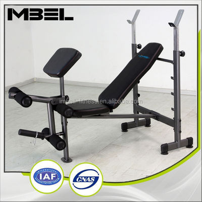 1970*1220*2040mm Dimensión montada Banco de levantamiento de pesas para entrenamiento de fuerza
