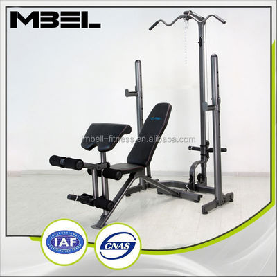 1970*1220*2040mm Dimensión montada Banco de levantamiento de pesas para entrenamiento de fuerza