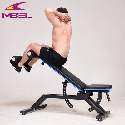 Puerto de carga IBL-MFB Sit Up Ejercicio Máquina de acondicionamiento físico gimnasio en el hogar Equipo de acondicionamiento físico Banco de utilidad