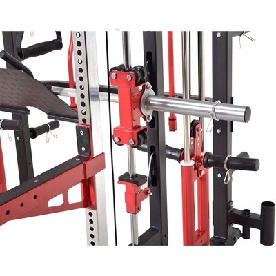 Estancia de ejercicios de barra ajustable para hombres para Power Rack Smith Machine y entrenador funcional