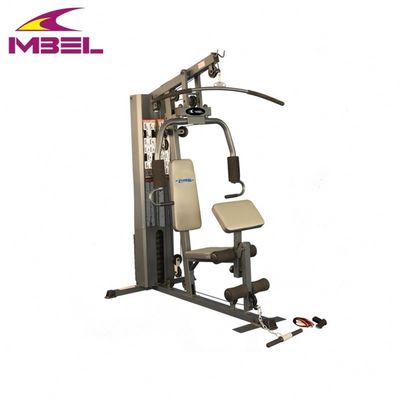 Equipo de entrenamiento de fuerza lineal con placa para culturismo unisex en gris/negro