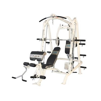 Equipo de estación multifunción negro para ejercicios de gimnasio en casa y entrenamiento de fuerza