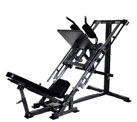 Qingdao Port de carga Prensa de piernas / Hack Squat Machine para el máximo rendimiento