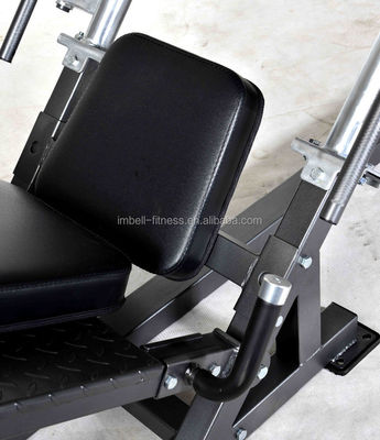 Qingdao Port de carga Prensa de piernas / Hack Squat Machine para el máximo rendimiento