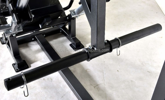 Qingdao Port de carga Prensa de piernas / Hack Squat Machine para el máximo rendimiento