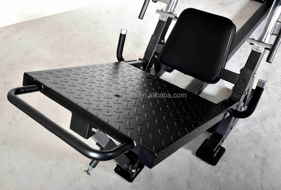 Qingdao Port de carga Prensa de piernas / Hack Squat Machine para el máximo rendimiento