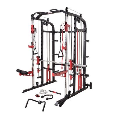 G8 LP Multifunción Power Rack Máquina Smith Entrenador funcional plegable NO 94