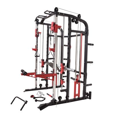 G8 LP Multifunción Power Rack Máquina Smith Entrenador funcional plegable NO 94