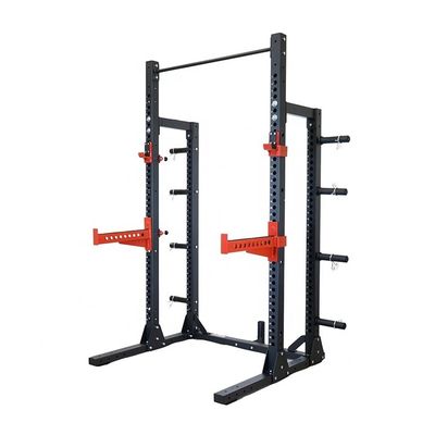 Cuadro principal tubo cuadrado 75x75x3.0 mm bastidor de energía gris claro para culturismo comercial