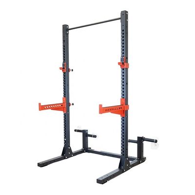 Cuadro principal tubo cuadrado 75x75x3.0 mm bastidor de energía gris claro para culturismo comercial