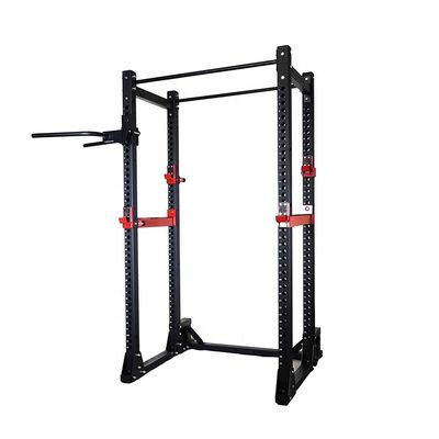 Cuadro principal tubo cuadrado 75x75x3.0 mm bastidor de energía gris claro para culturismo comercial