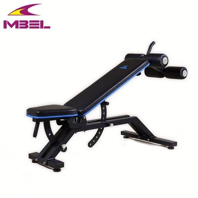 Banco de utilidad plano para ejercicios físicos Equipos de gimnasio en el puerto de carga de Qingdao