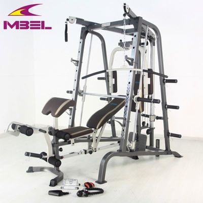 152 kg N.W. Máquina Smith de metal Bancos de acondicionamiento físico multifuncionales para mercados nacionales