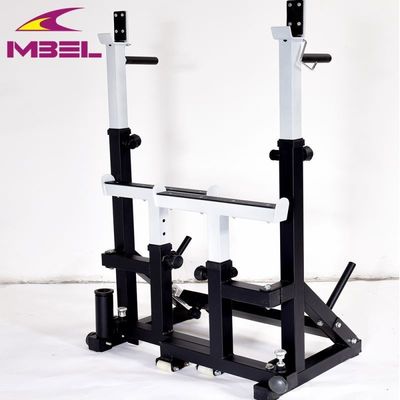 GRISO/NEGRO Repuesto de ejercicios de potencia plegado entrenador de gimnasia integrado para entrenamientos que ahorran espacio