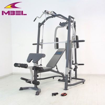 152 kg N.W. Grigio/Negro Equipo de gimnasia Smith máquina para instalaciones de entrenamiento de fuerza