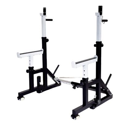 Obtenga la mejor oferta en el Power Rack/Squat Rack de entrenador de gimnasia integrado para hombres