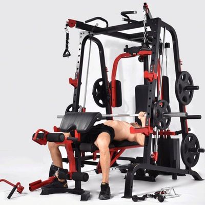 Transforme su estado físico con la máquina Smith de equipo de gimnasia multifuncional para hombres de 20'