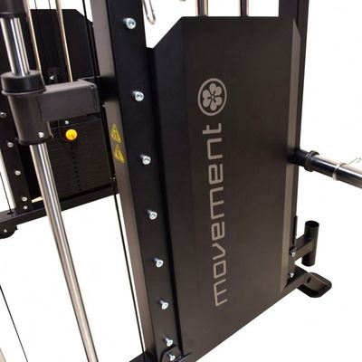 Equipo de gimnasio personalizado Smith máquina con sistema de polea