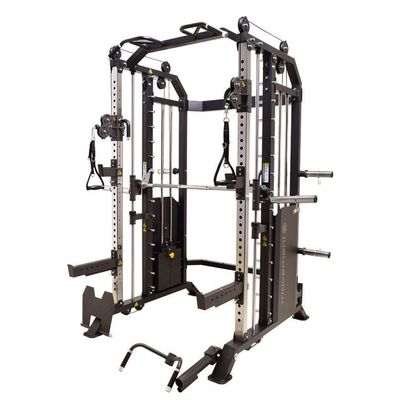 Precio asequible y duradero 1700X1990X2300mm Equipo de gimnasio Máquina Smith con sistema de polea