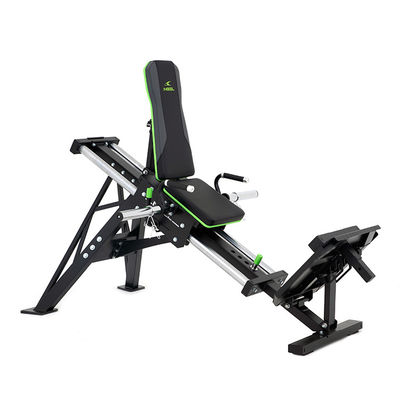 Máquina de gimnasia multi crossover de cable profesional gris oscuro para hombres para levantar la pantorrilla sentada