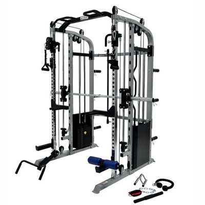 Equipo de ejercicios para gimnasio en casa con conjunto combinado