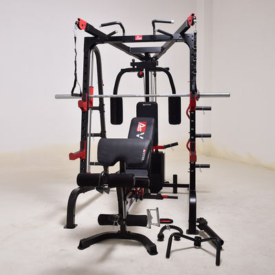 32 unidades de equipo de fitness gimnasio multifuncional máquina Smith para obtener resultados máximos