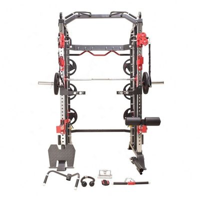 G7A G7W Multifunccional Cuadrangular Power Rack Smith máquina entrenador funcional 40'/ unidad 45