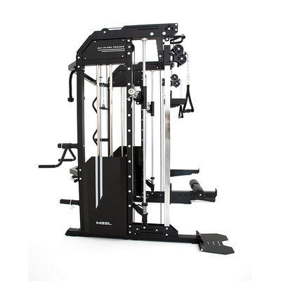 Trainer rojo multifuncional Power Rack Equipo de gimnasio Equipo de ejercicios Smith Machine Home Gym Station NW 378.2
