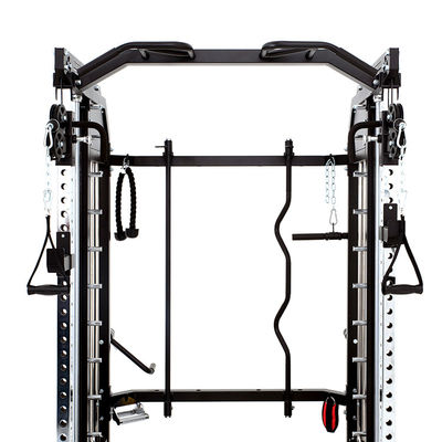Trainer rojo multifuncional Power Rack Equipo de gimnasio Equipo de ejercicios Smith Machine Home Gym Station NW 378.2