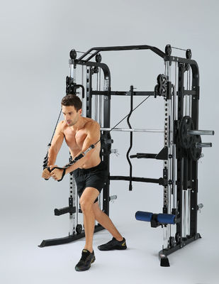 Red Multifunktional Trainer Smith máquina para hombres equipo de entrenamiento para el hogar y el gimnasio