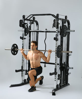 Red Multifunktional Trainer Smith máquina para hombres equipo de entrenamiento para el hogar y el gimnasio