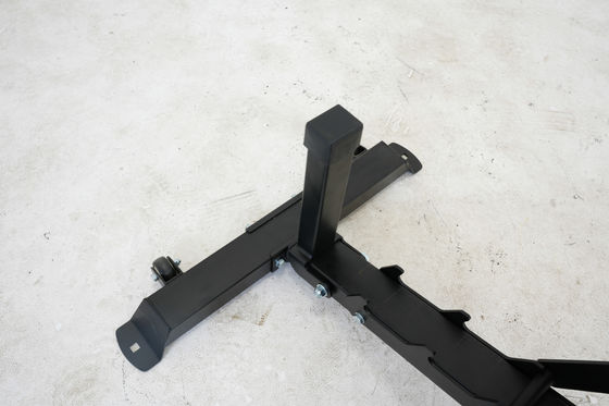 Función de culturismo Metal plegable levantamiento de pesas Banco ajustable para gimnasio en casa