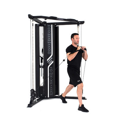 Entrenador multifuncional Barbell Rack Gym Fuerza y rendimiento con Power Rack