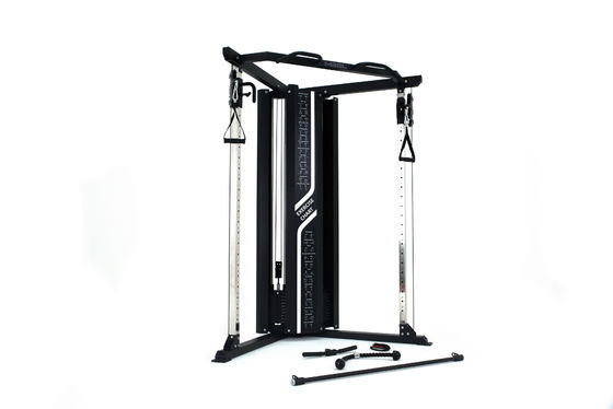Entrenador multifuncional Barbell Rack Gym Fuerza y rendimiento con Power Rack