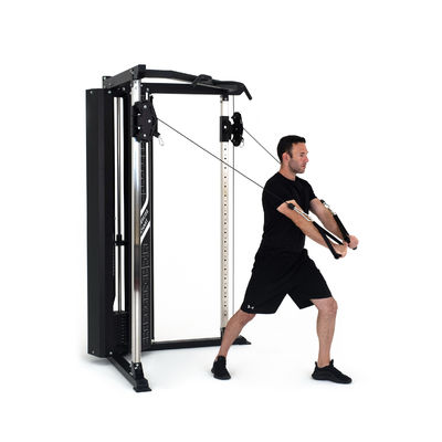 Entrenador plegable multifuncional máquina Smith equipo de acondicionamiento físico de culturismo