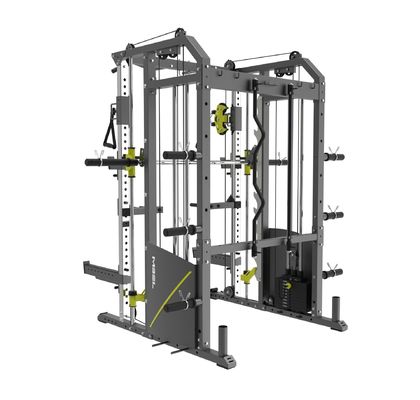Cuadro de cuclillas de gimnasio ajustable con cable con 90 libras de peso