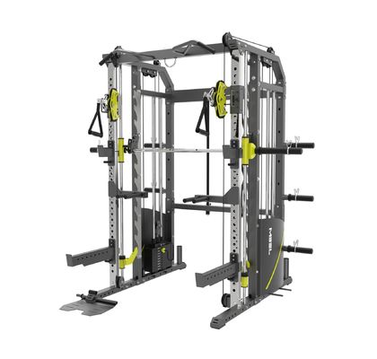 Cuadro de cuclillas de gimnasio ajustable con cable con 90 libras de peso