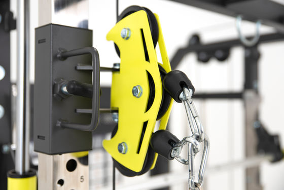 Cuadro de cuclillas de gimnasio ajustable con cable con 90 libras de peso