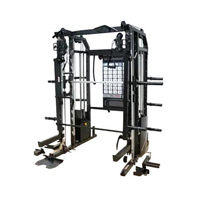 Transforma tus entrenamientos con el soporte de sentadillas y la pila de pesas de cables para hombres