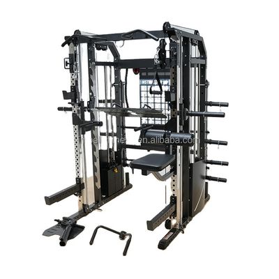Equipo de gimnasio multifuncional Máquina Smith para gimnasio en casa personalizada para sus necesidades