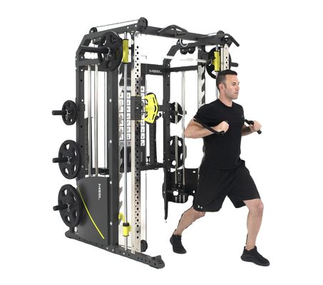 Equipo de gimnasio multifuncional Máquina Smith para gimnasio en casa personalizada para sus necesidades