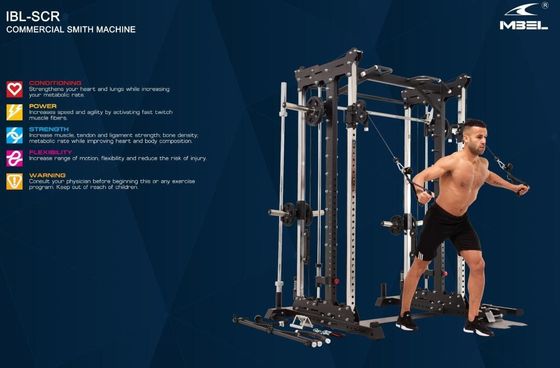 Equipo de gimnasio comercial Entrenador crossover de cable multifunccional duradero para el hogar