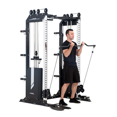 Equipo de gimnasio multifuncional en casa con opciones personalizables
